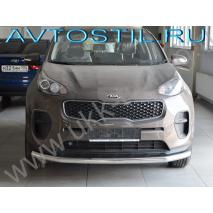 Sportage Защита переднего бампера труба 60 мм нержавейка
