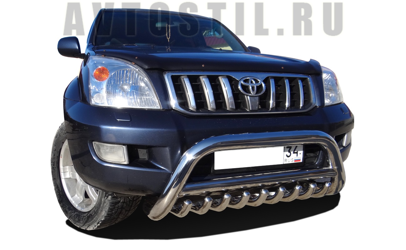 Кенгурятник низкий Toyota Prado 120