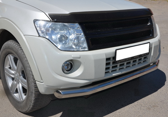 Защита бампера для Mitsubishi Pajero Sport III